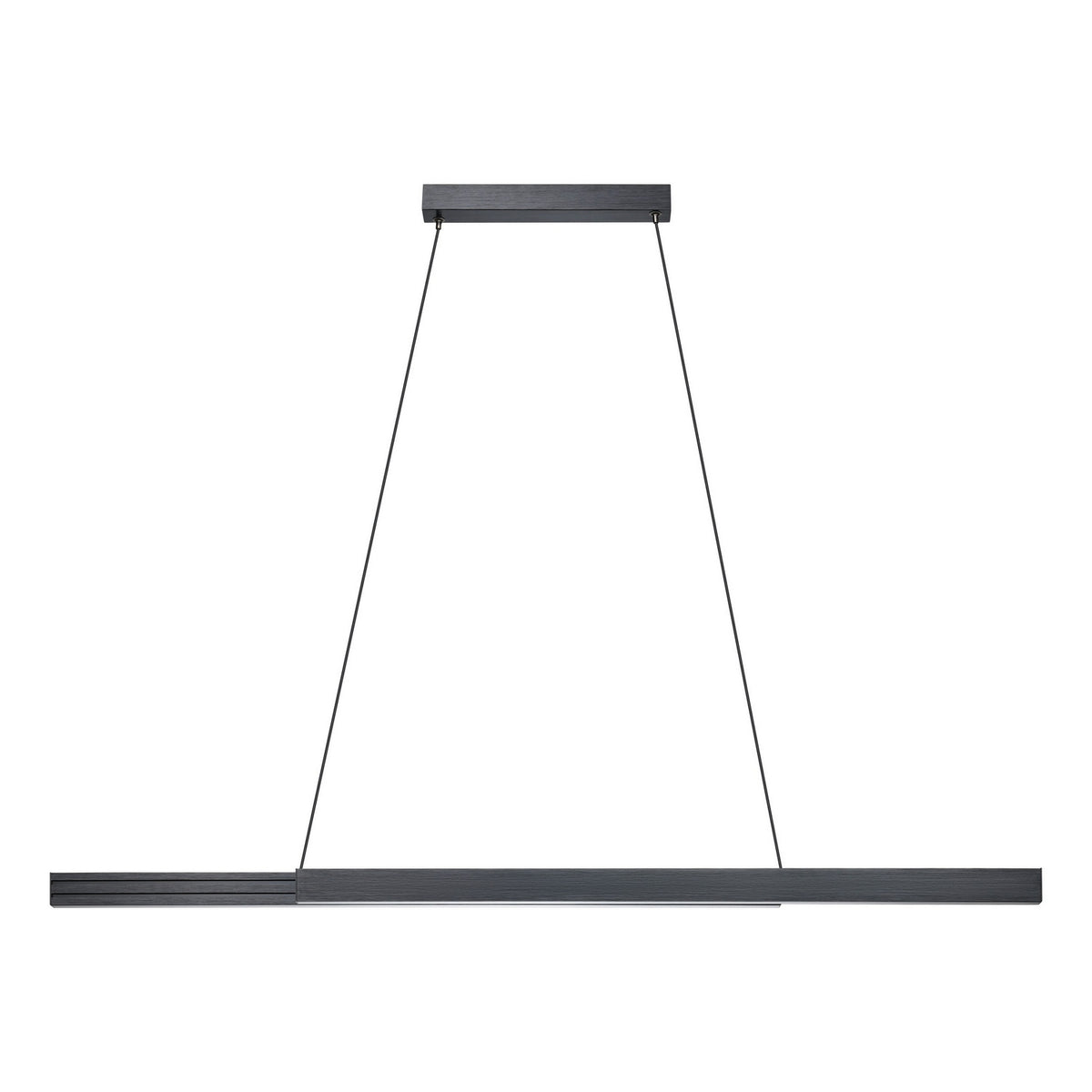 Eglo Canada - 206199A - LED linéaire Suspension - Montebuono - Noir brossé