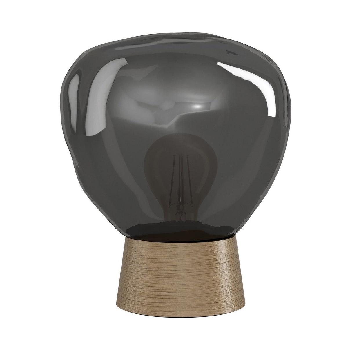 Eglo Canada - 390321A - One Light Table Lamp - Magacela - Black & Light Wood