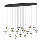 Eglo Canada - 390343A - LED Linear Pendant - Dracera - Black, Gold Leaf