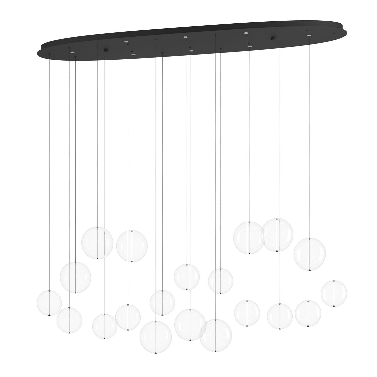 Eglo Canada - 390344A - LED linéaire Suspension - Espardello - Noir