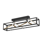 Eglo Canada - 390416A - Plafonnier LED - Penela - Noir/Or