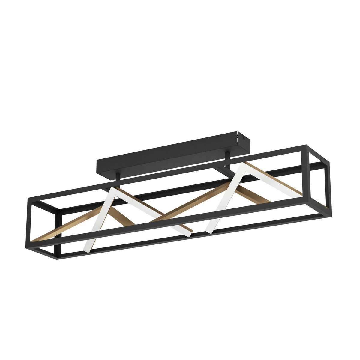 Eglo Canada - 390416A - LED Ceiling Mount - Penela - Black / Gold