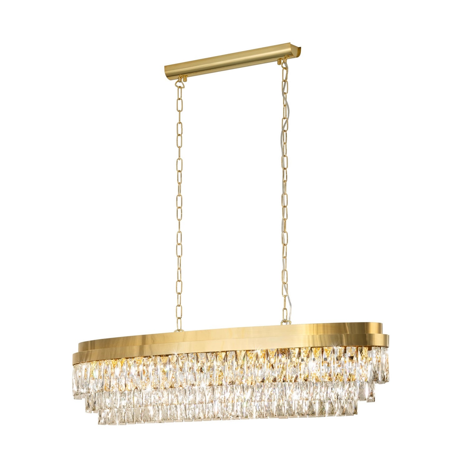 Eglo Canada - 39463A - 13 Light Pendant - Valparaiso - Gold