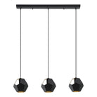 Eglo Canada - 39634A - Trois lumières linéaires Suspension - Rasigures - Noir