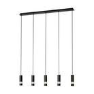 Eglo Canada - 39706A - LED linéaire Suspension - Bernabeta - Noir