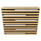 Eglo Canada - 39898A - LED Ceiling Mount - Marreira - Natural, Black