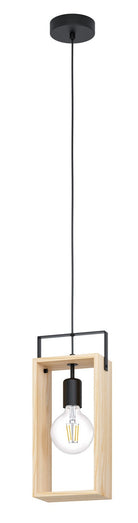 Eglo Canada - 43413A - Une lampe Suspension - Famborough - Noir