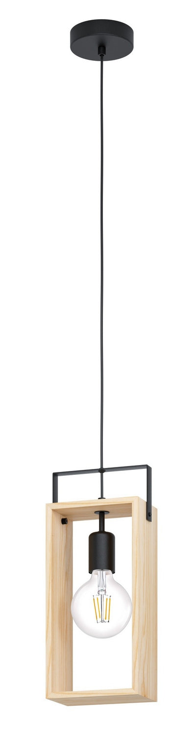 Eglo Canada - 43413A - One Light Pendant - Famborough - Black