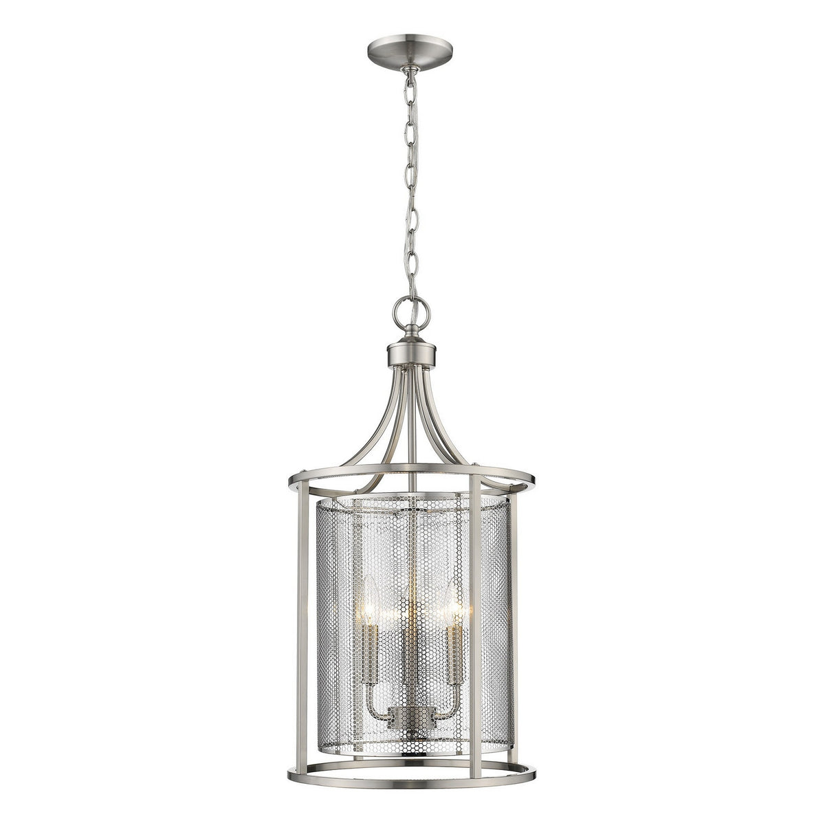 Eglo Canada - 203542A - Three Light Pendant - De Velde - Matte Nickel