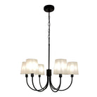 Eglo Canada - 205788A - Six lumières Suspendu - Smyrne - Noir
