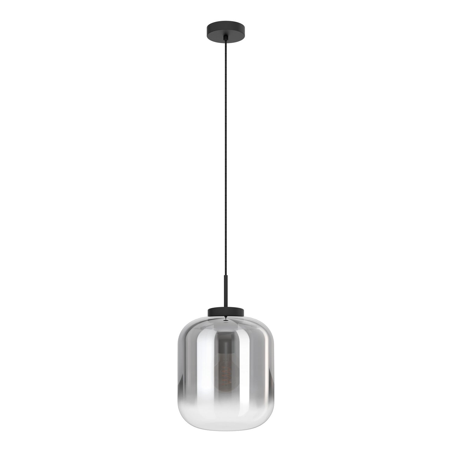Eglo Canada - 39673A - One Light Pendant - Bulciago - Black