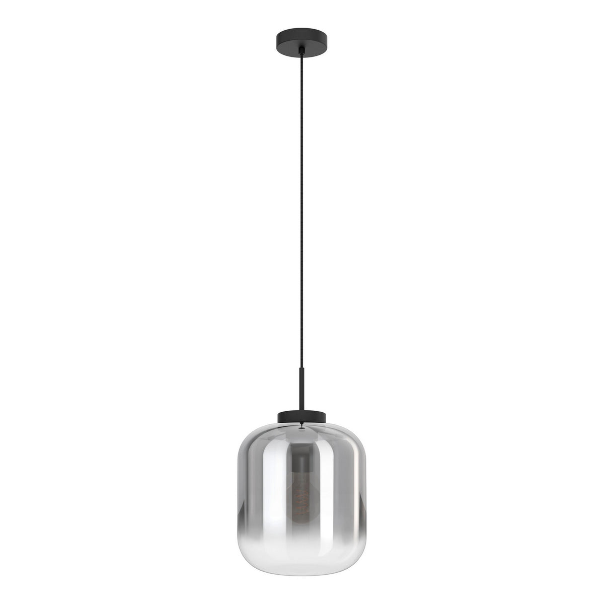 Eglo Canada - 39673A - One Light Pendant - Bulciago - Black