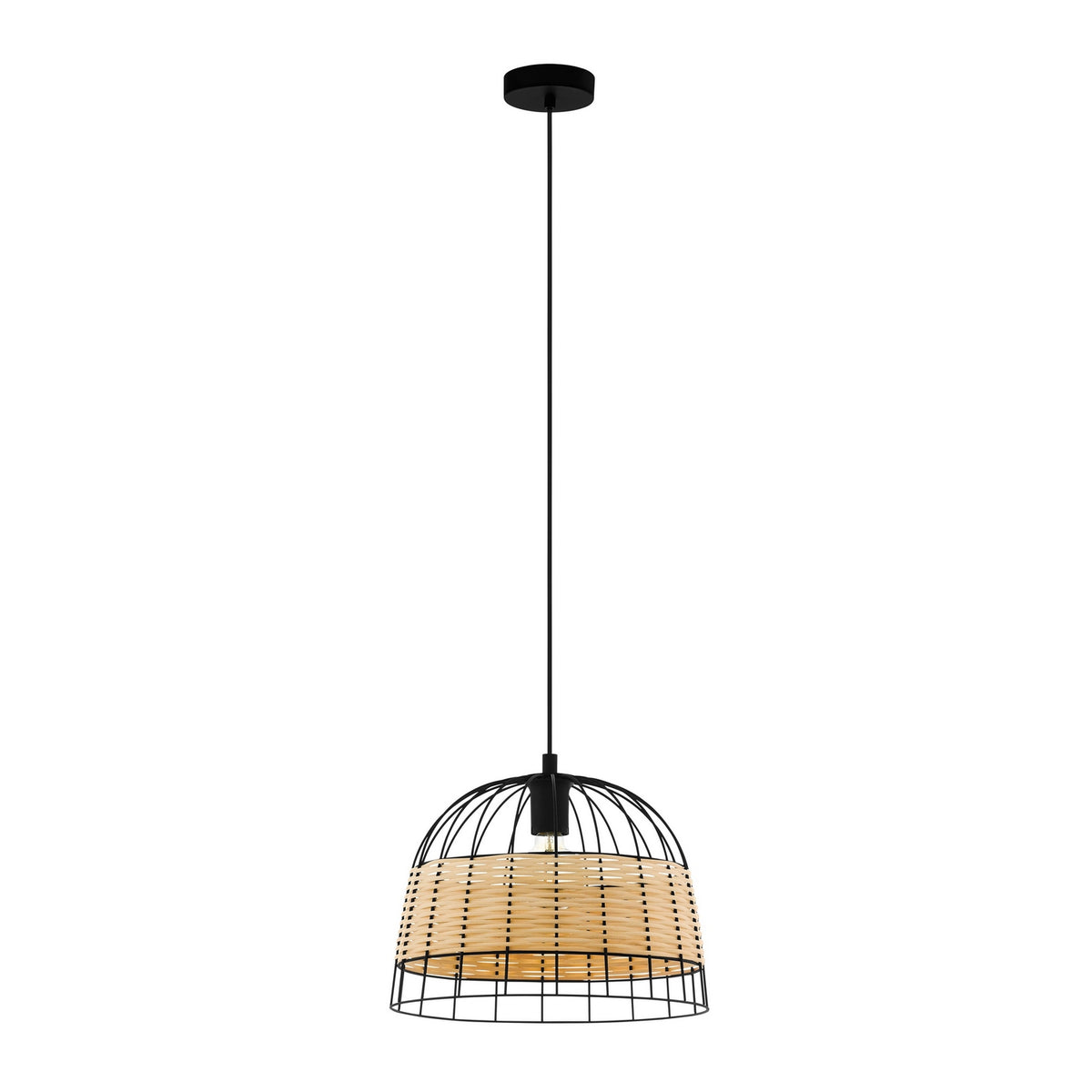 Eglo Canada - 43311A - Une lampe Suspension - Anwick - Noir