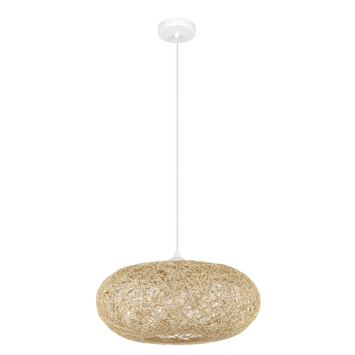 Eglo Canada - 93374A - Une lampe Suspension - Campilo - Blanc
