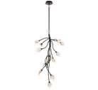 Lib & Co. Canada - 12307-043 - LED Chandelier - Modena - Black with gold accent