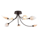 Lib & Co. Canada - 12310-043 - LED Ceiling Mount - Modena - Black with gold accent