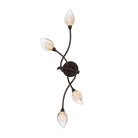 Lib & Co. Canada - 12312-043 - LED Wall Mount - Modena - Black with gold accent