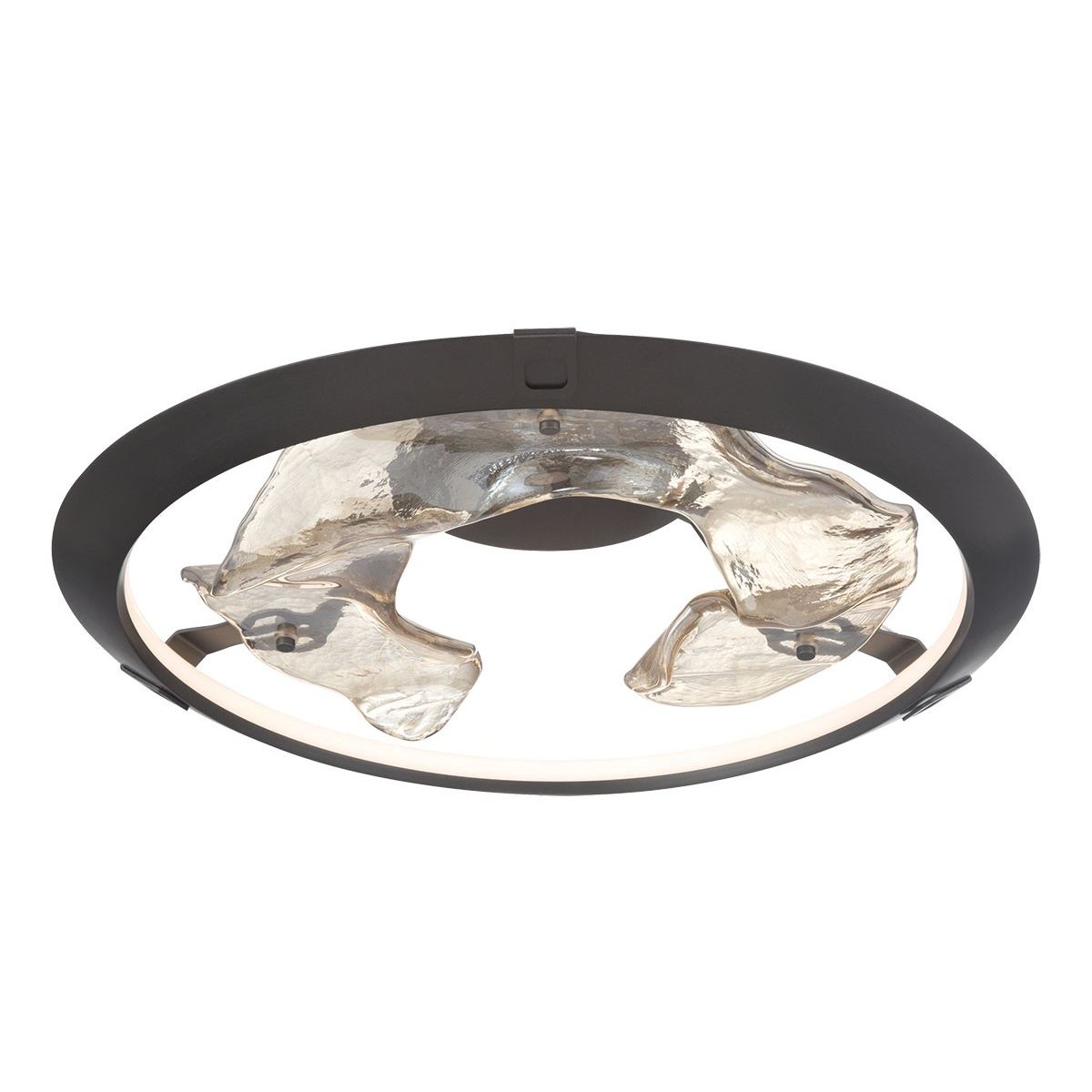 Lib & Co. Canada - 12313-040 - LED Ceiling Mount - Nettuno - Painted brushed grey
