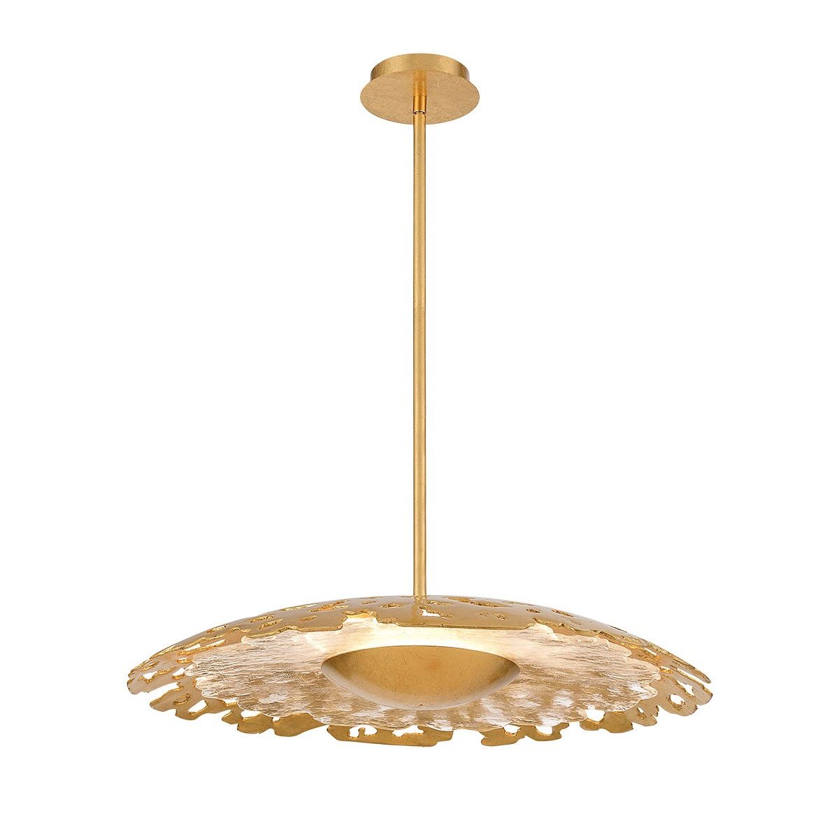 Lib & Co. Canada - 12320-028 - LED Chandelier - Lipari - Gold leaf