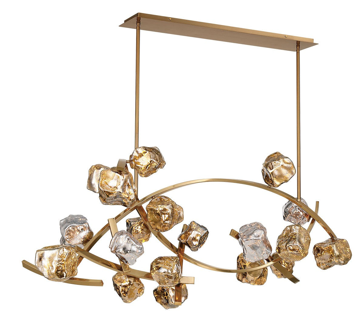 Lib & Co. Canada - 12331-037 - LED Chandelier - Sorano - Brushed brass
