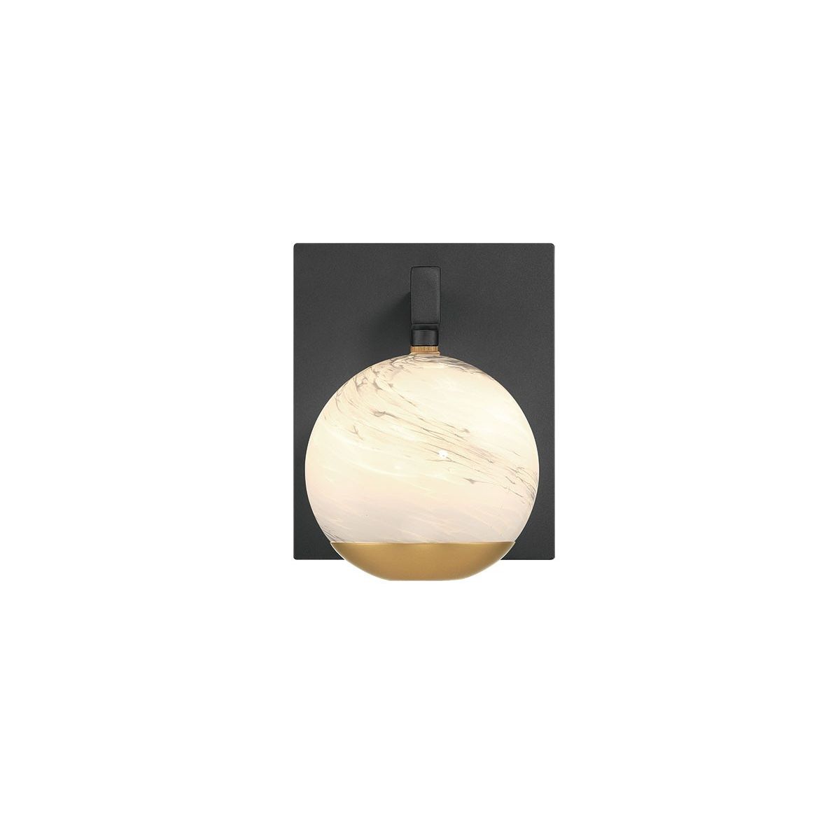 Lib & Co. Canada - 12353-02 - LED Wall Mount - Baveno - Black