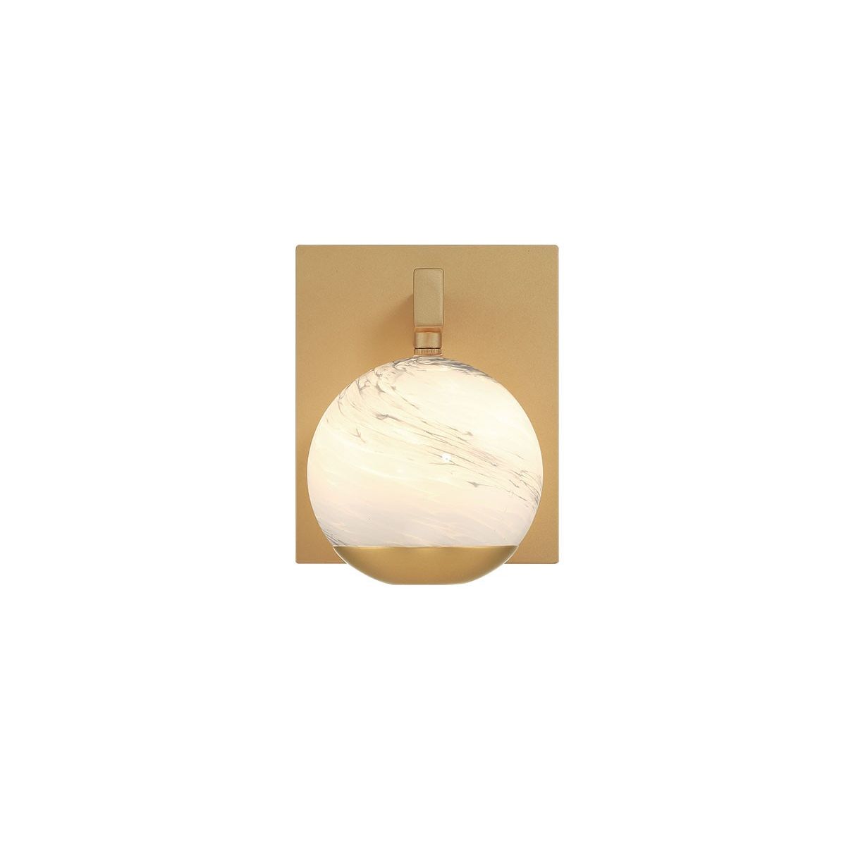 Lib & Co. Canada - 12353-030 - LED Wall Mount - Baveno - Painted antique brass