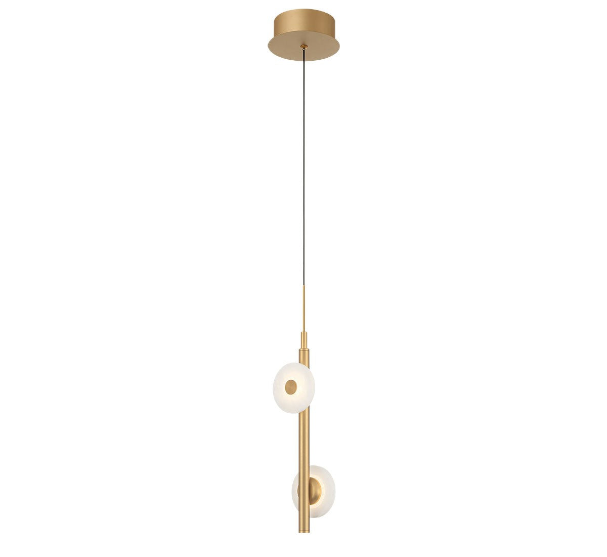 Lib & Co. Canada - 12358-030 - LED Pendant - Etna - Painted antique brass
