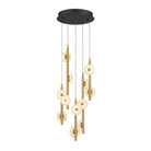 Lib & Co. Canada - 12360-02 - LED Chandelier - Etna - Black