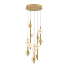 Lib & Co. Canada - 12360-030 - LED Chandelier - Etna - Painted antique brass