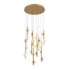 Lib & Co. Canada - 12361-030 - LED Chandelier - Etna - Painted antique brass
