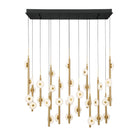Lib & Co. Canada - 12366-02 - LED Chandelier - Etna - Black