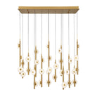 Lib & Co. Canada - 12366-030 - LED Chandelier - Etna - Painted antique brass