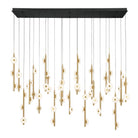 Lib & Co. Canada - 12368-02 - LED Chandelier - Etna - Black