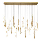 Lib & Co. Canada - 12368-030 - LED Chandelier - Etna - Painted antique brass