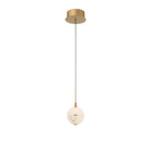 Lib & Co. Canada - 12369-030 - LED Suspension - Corfou - Laiton antique peint