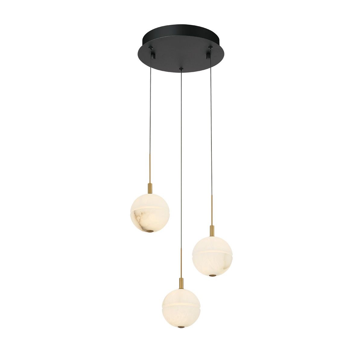 Lib & Co. Canada - 12370-02 - LED Pendant - Corfu - Black