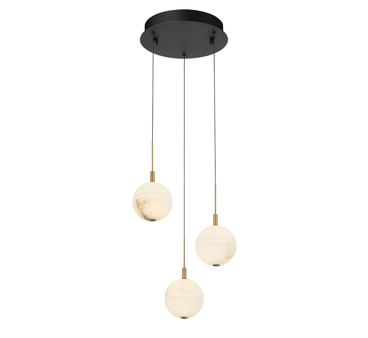 Lib & Co. Canada - 12370-02 - LED Pendant - Corfu - Black