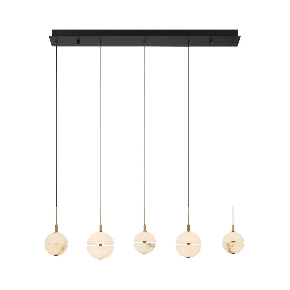 Lib & Co. Canada - 12375-02 - LED Suspendu - Corfou - Noir