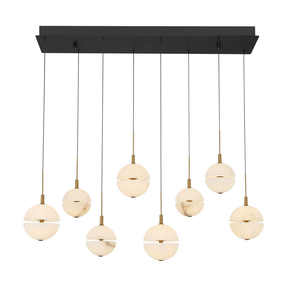 Lib & Co. Canada - 12376-02 - LED Suspendu - Corfou - Noir