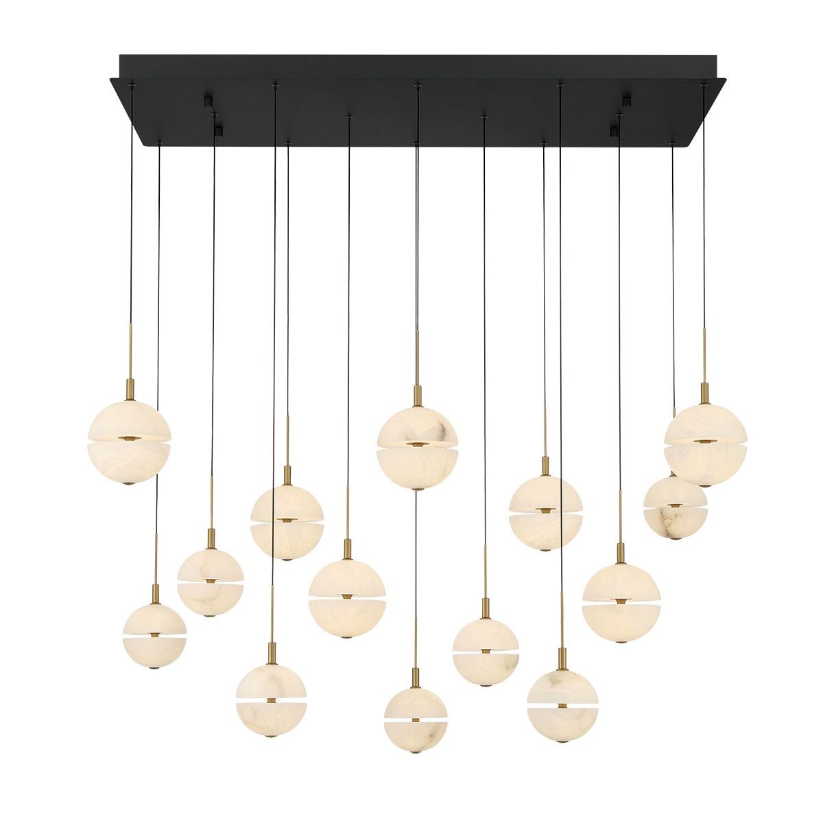 Lib & Co. Canada - 12377-02 - LED Suspendu - Corfou - Noir