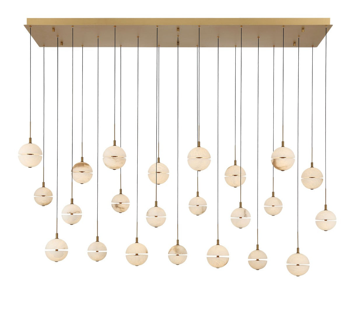 Lib & Co. Canada - 12379-030 - LED Chandelier - Corfu - Painted antique brass