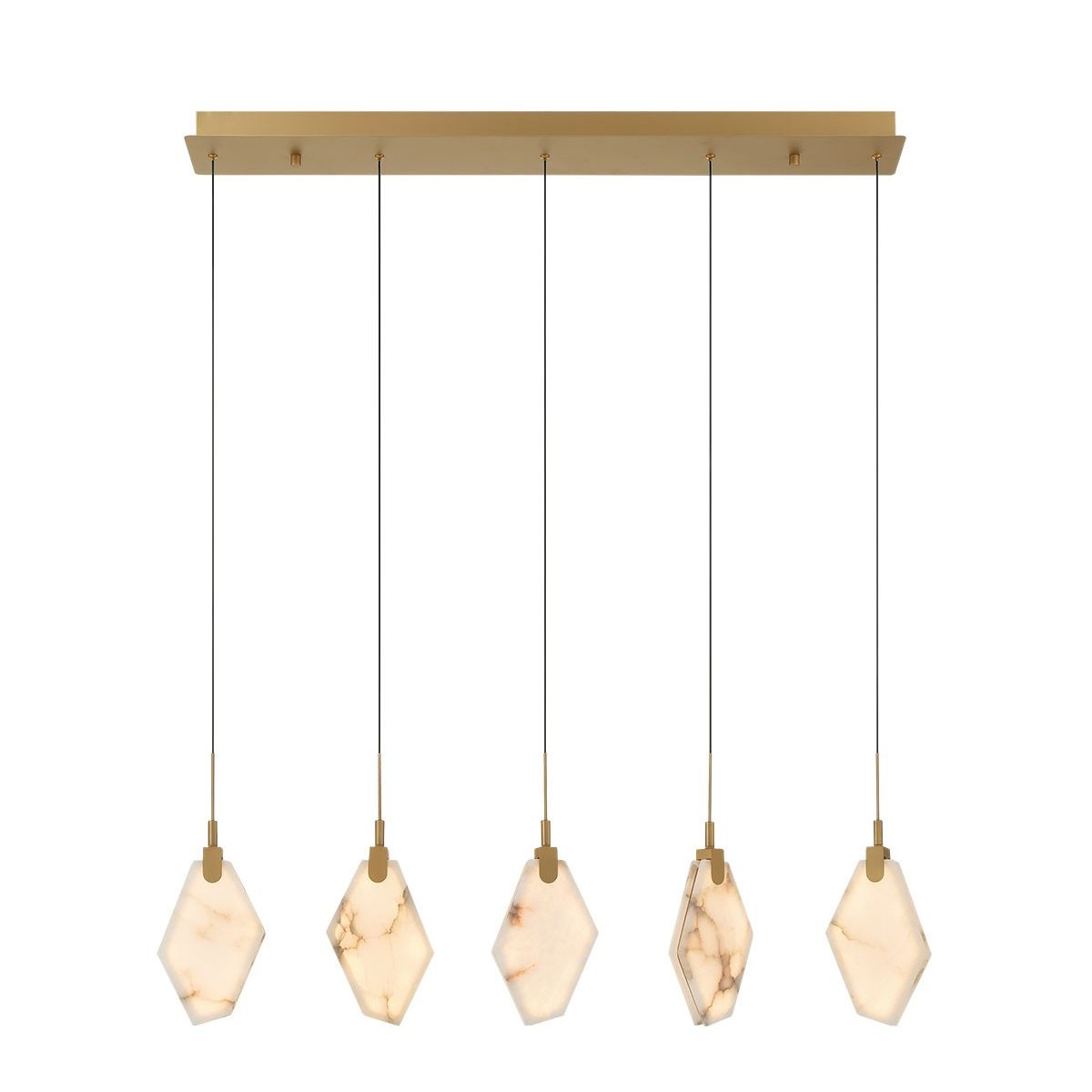 Lib & Co. Canada - 12386-030 - LED Suspendu - Kosmos - Laiton antique peint
