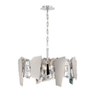 Lib & Co. Canada - 12405-01 - Four Light Convertible Ceiling Mount/Pendant - Castellana - Chrome