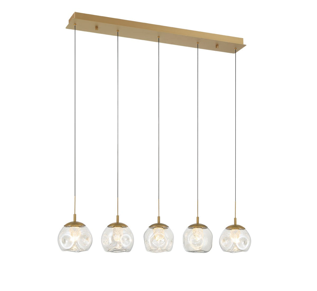 Lib & Co. Canada - 12444-030 - LED Chandelier - Camerino - Painted antique brass