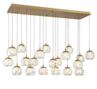 Lib & Co. Canada - 12447-030 - LED Suspendu - Camerino - Laiton antique peint