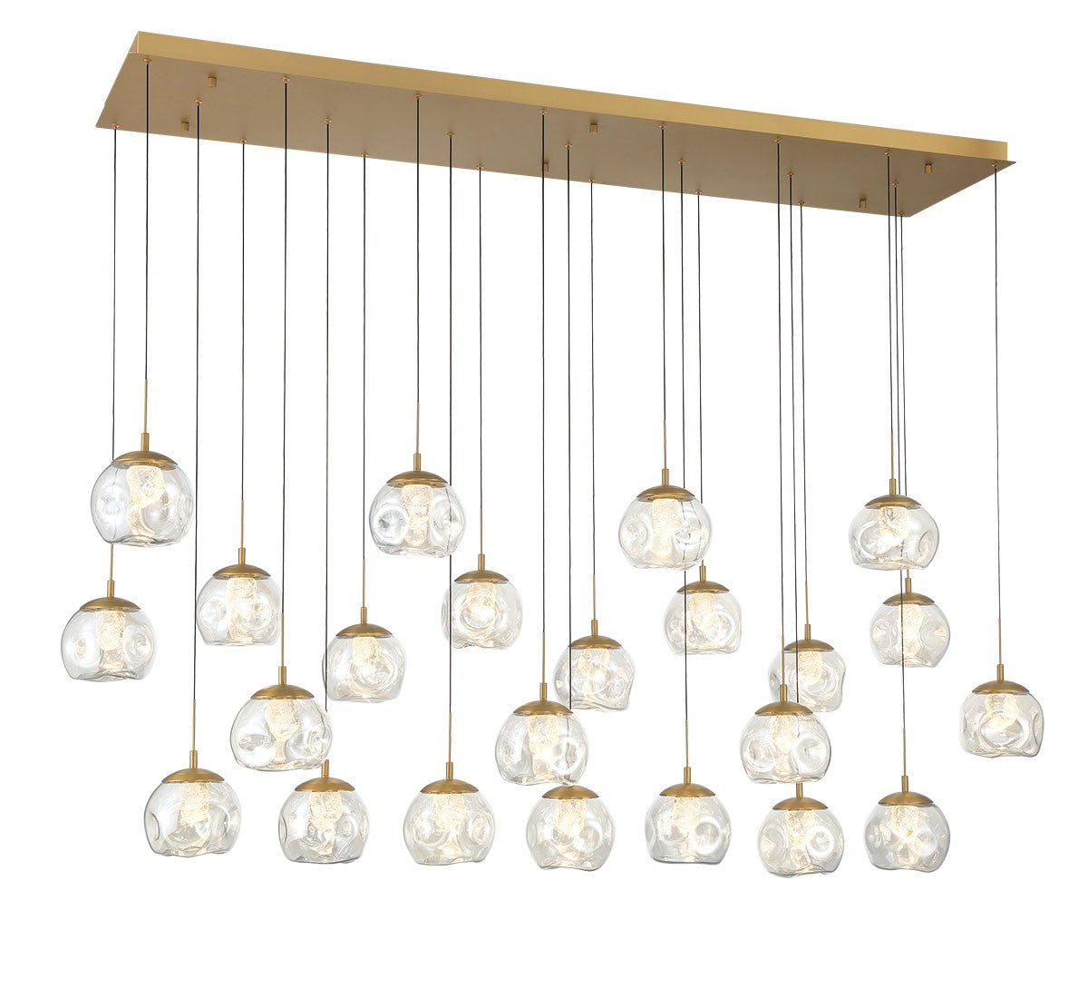 Lib & Co. Canada - 12448-030 - LED Chandelier - Camerino - Painted antique brass