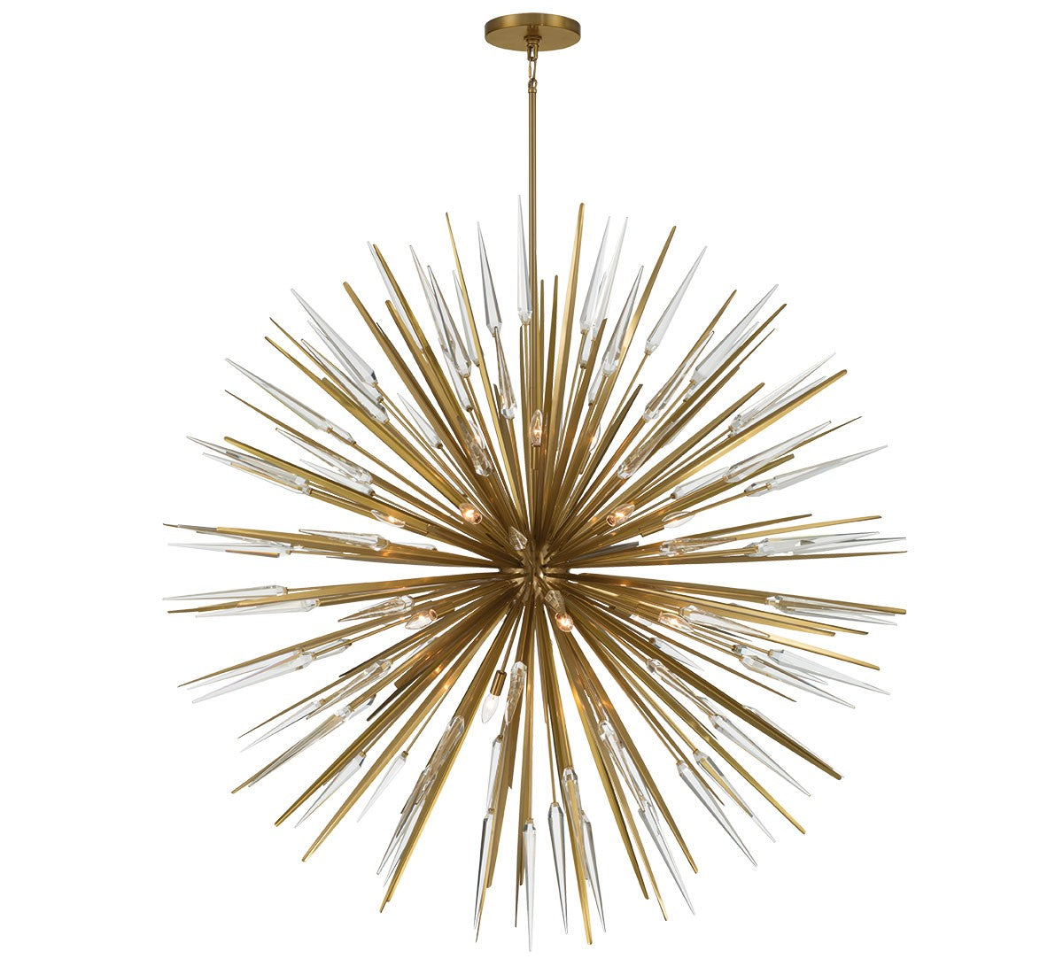 Lib & Co. Canada - 12433-05 - 18 Light Chandelier - Pragma - Soft brass