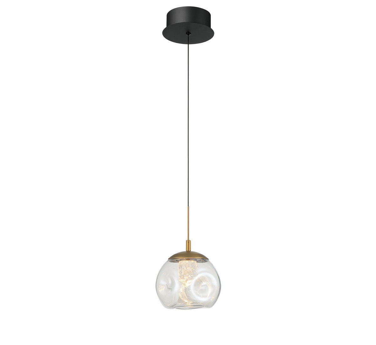 Lib & Co. Canada - 12438-02 - LED Pendant - Camerino - Matte black