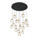 Lib & Co. Canada - 12442-02 - LED Chandelier - Camerino - Matte black