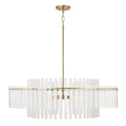 Capital Lighting - 358761AD - Six Light Pendant - Blair - Aged Brass